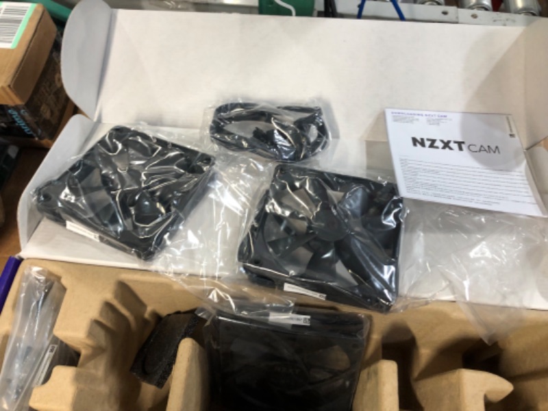 Photo 3 of NZXT Kraken 360-360mm AIO CPU Liquid Cooler, - 3 x F120P Fans - Black