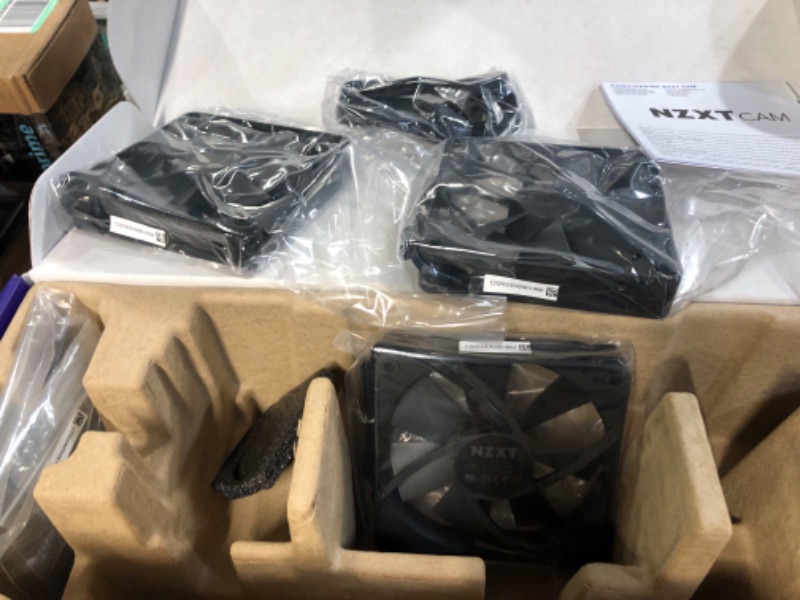 Photo 2 of NZXT Kraken 360-360mm AIO CPU Liquid Cooler, - 3 x F120P Fans - Black