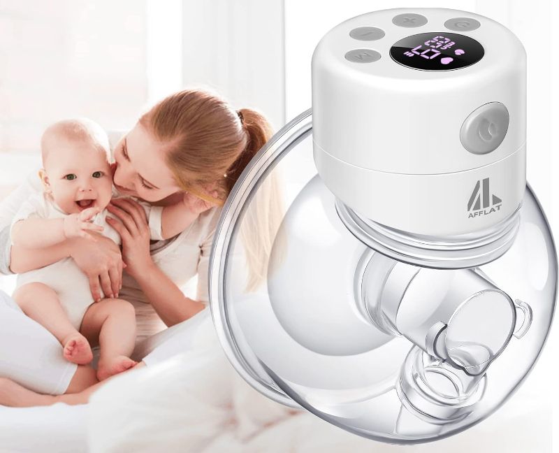 Photo 1 of Electric Breast Pump,Wearable Breast Pump,Hands-Free & Portable Breastpump,Quiet Breastfeeding Pump with LCD Display