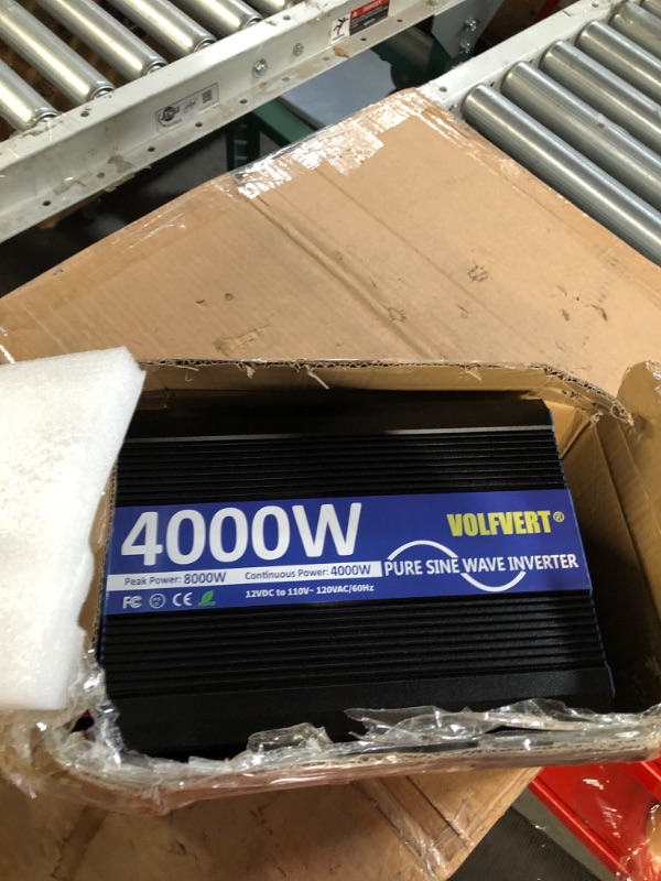 Photo 4 of 4000W Pure Sine Wave Power Inverters DC 12V to AC 110V 120V with Type-C Port 4