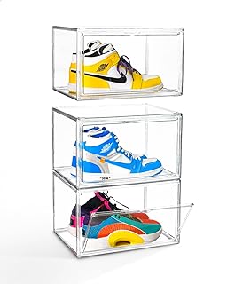 Photo 1 of KDOR Clear Shoe Boxes Stackable