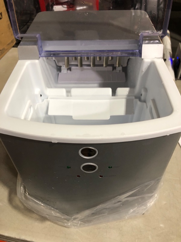 Photo 2 of * sold for parts/repair *
GooingTop Ice Maker Countertop - 35Lbs/24H Auto Self-Cleaning, 18 Ice Cubes in 12 Mins