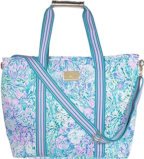 Photo 1 of Lilly Pulitzer Picnic and Beach Cooler, Insulated Cooler Bag with Adjustable Shoulder Strap