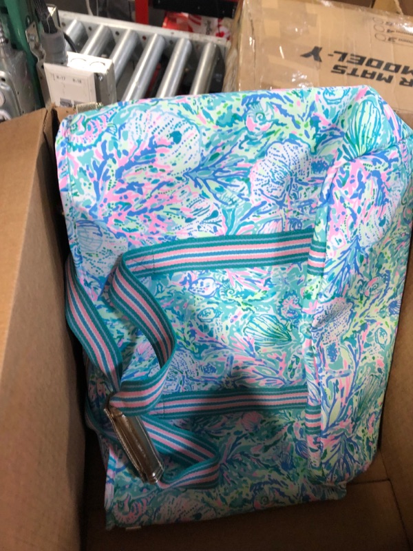 Photo 4 of Lilly Pulitzer Picnic and Beach Cooler, Insulated Cooler Bag with Adjustable Shoulder Strap