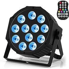 Photo 1 of Rechargeable Par Lights Wireless RGBW 4-in-1 LED Uplights Battery Powered Stage Light