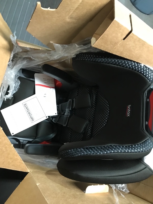 Photo 2 of Britax Grow with You ClickTight Harness-2-Booster Car Seat, Cool Flow Gray ClickTight Cool Flow Gray