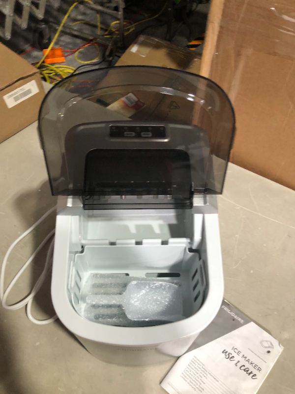 Photo 7 of ***UNTESTED - SEE NOTES***
FRIGIDAIRE EFIC189-Silver Compact Ice Maker, 26 lb per Day, Silver