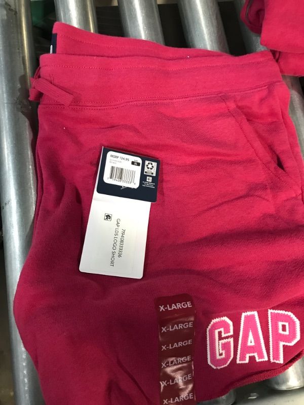 Photo 1 of GAP Women's Soft Pull on Drawstring Logo 4" Inseam Short
