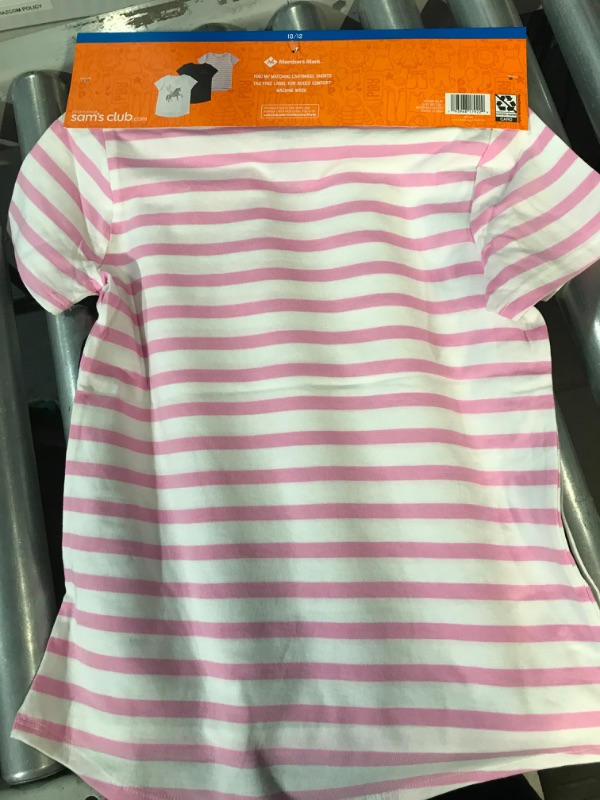 Photo 2 of Member's Mark 3-Pack Girls My Favorite Active Tees
size 10/12