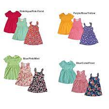 Photo 1 of sam's club yummy dresses 3 pack size 4