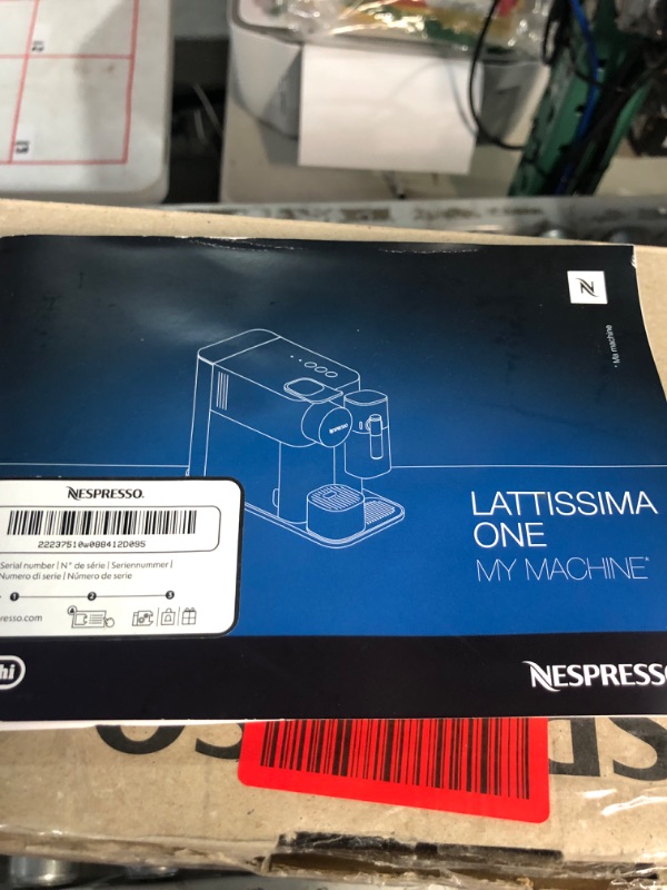 Photo 3 of [READ NOTES]
Nespresso Lattissima One Coffee and Espresso Maker by De'Longhi, Shadow Black