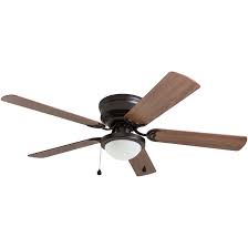 Photo 1 of 
Harbor Breeze Crestwell 52-in Brushed Nickel Color-changing Indoor Flush Mount Ceiling Fan with Light Remote (5-Blade)