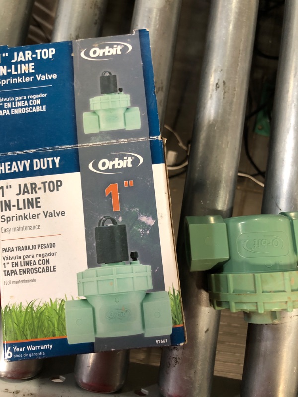 Photo 2 of * USED * 
Orbit 1-in Plastic Electric Inline Irrigation Valve