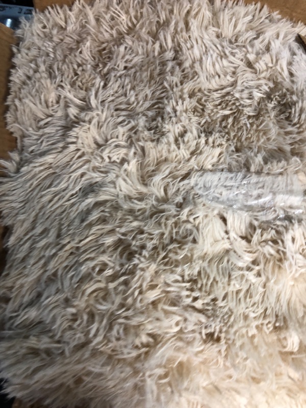 Photo 3 of * used item *
YUFANUHO Beige Rugs for Living Room, Ultra Soft Indoor 6x9 Feet Beige Shaggy Area Rugs 