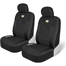 Photo 1 of Cat® MeshFlex Truck Seat Covers, Front Seat Set with Steering Wheel Cover - Automotive Seat Covers for Cars Trucks and SUVs, 