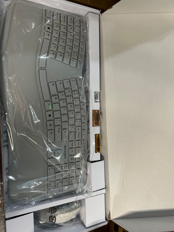 Photo 2 of Kensington Pro Fit Ergonomic Wireless Keyboard and Mouse - Grey (K75407US)