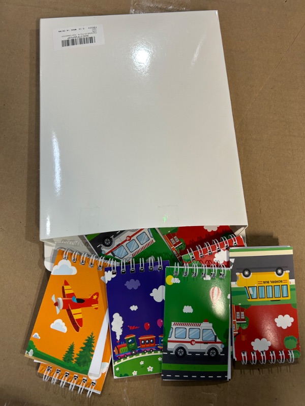 Photo 1 of 24 Pieces Race Car Themed Notepads Mini Pocket Size Notebooks, 4PK