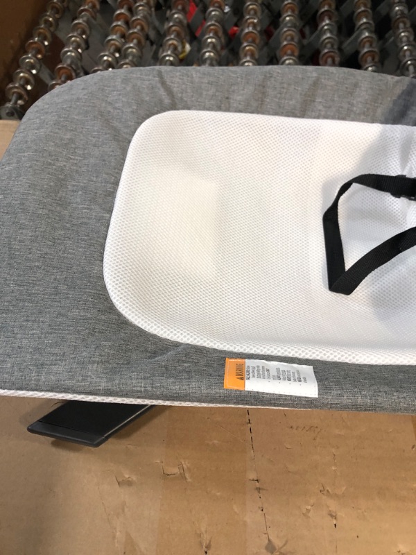 Photo 1 of * USED * 
Baby Delight Alpine Deluxe Portable Bouncer | Infant | 0 – 6 months | Charcoal Tweed