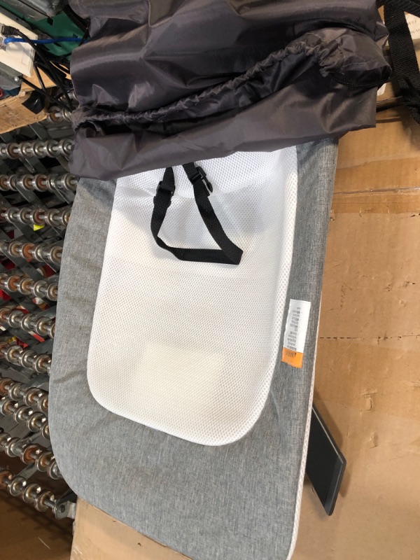 Photo 1 of * USED * 
Baby Delight Alpine Deluxe Portable Bouncer | Infant | 0 – 6 months | Charcoal Tweed