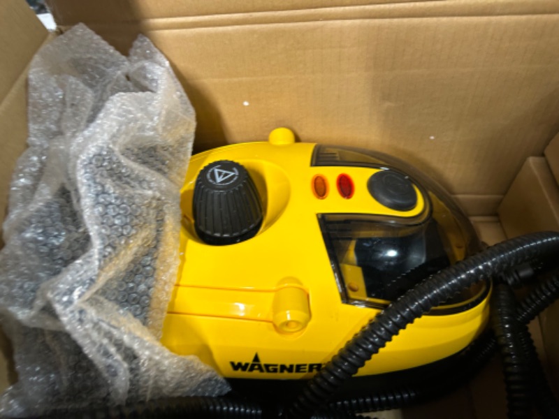 Photo 3 of **MISSING SOME ACCESSORIES** Wagner Spraytech 0282014 915e On-Demand Steam Cleaner & Wallpaper Removal, YELLOW/BLACK