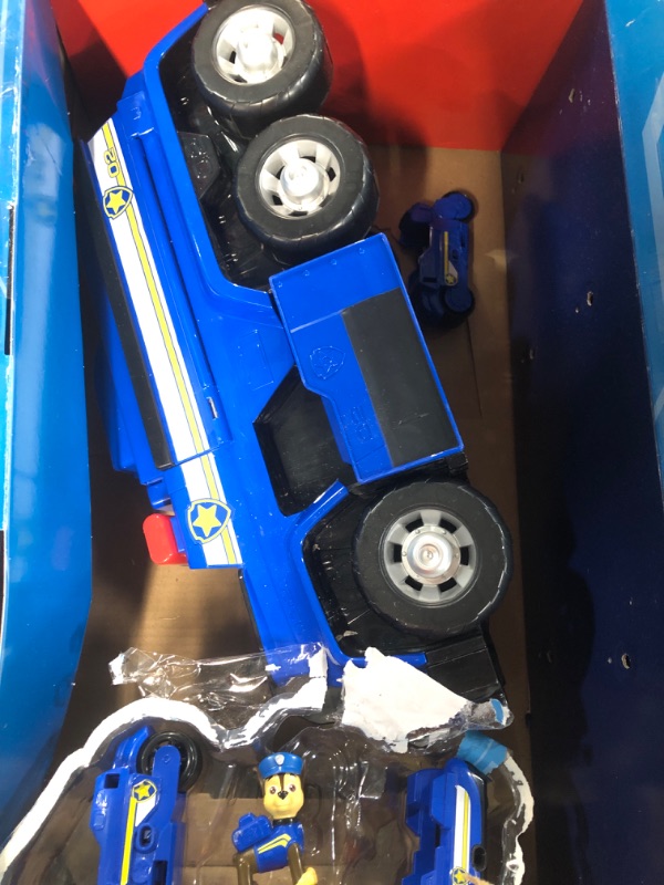 Photo 2 of **STICKERS PEELING** Paw Patrol, Chase’s 5-in-1 Ultimate Cruiser with Lights and Sounds,