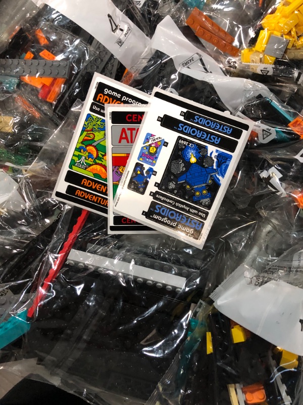 Photo 2 of ***PARTS MISSING, SEE PHOTOS, USE FOR PARTS ONLY*** LEGO Atari 2600 10306 Building Set for Adults (2,532 Pieces)