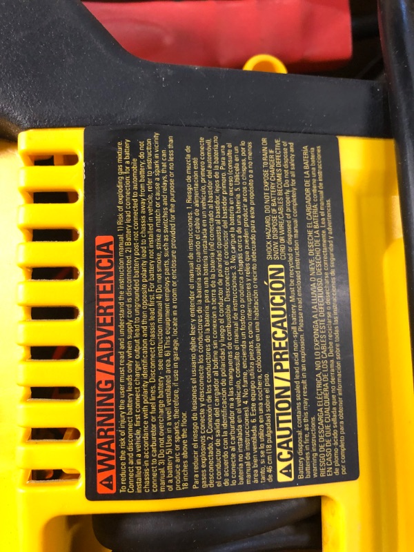 Photo 3 of DEWALT DXAEJ14 Digital Portable Power Station Jump Starter: 1400 Peak/700 Instant Amps