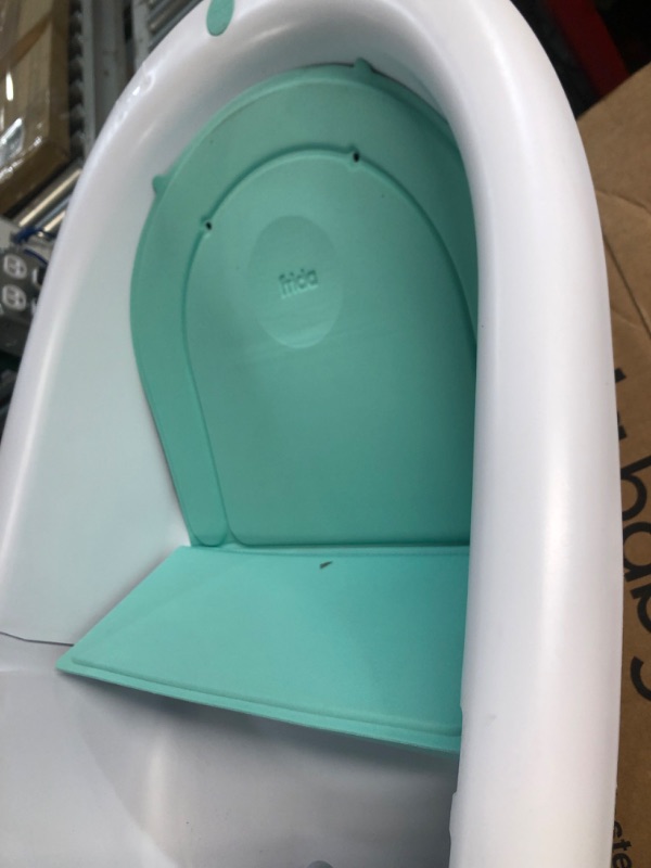 Photo 4 of 4-in-1 Grow-with-Me Bath Tub by Frida Baby