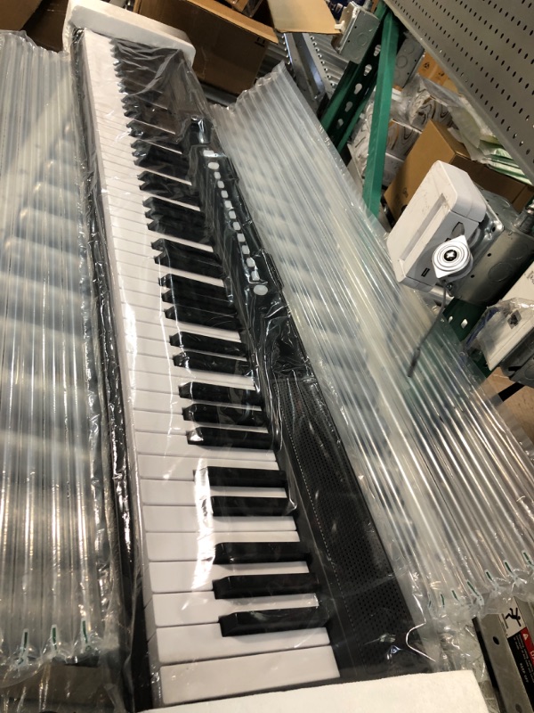 Photo 3 of * powers on but keys dont work * sold for parts or repair *
Asmuse 88-Key Full Size Electric Piano Keyboard Set, Portable Digital Piano 