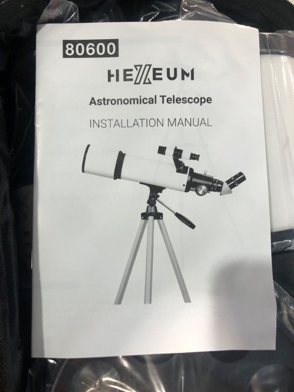 Photo 3 of Telescope 80mm Aperture 600mm - Astronomical Portable Refracting Telescope