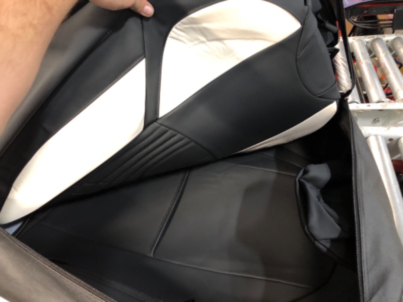 Photo 5 of LUCKYMAN CLUB Tesla Seat Covers, fit for 2017-2023 Model 3 