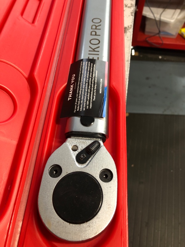 Photo 1 of NEIKO PRO 03710B 3/4” Drive Adjustable Click Torque Wrench 
