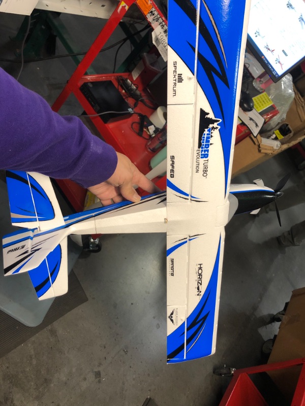 Photo 4 of E-flite RC Airplane UMX Turbo Timber Evolution battery/controller not included