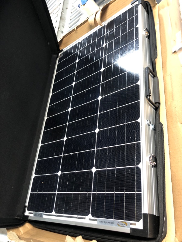 Photo 4 of Go Power! GP-PSK-130 130W Portable Folding Solar Kit with 10 Amp Solar Controller