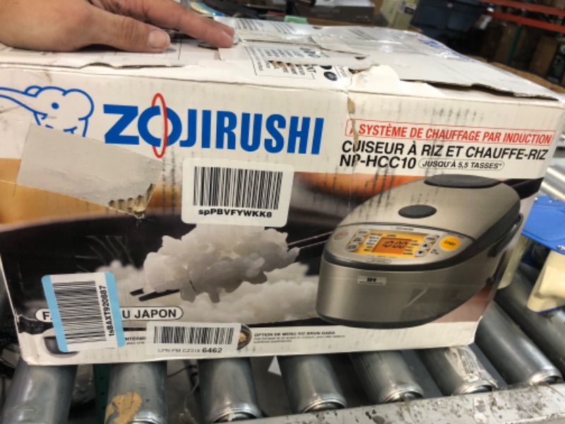 Photo 1 of **SEE NOTES**
Zojirushi NP-HCC10XH Induction Heating System Rice Cooker 