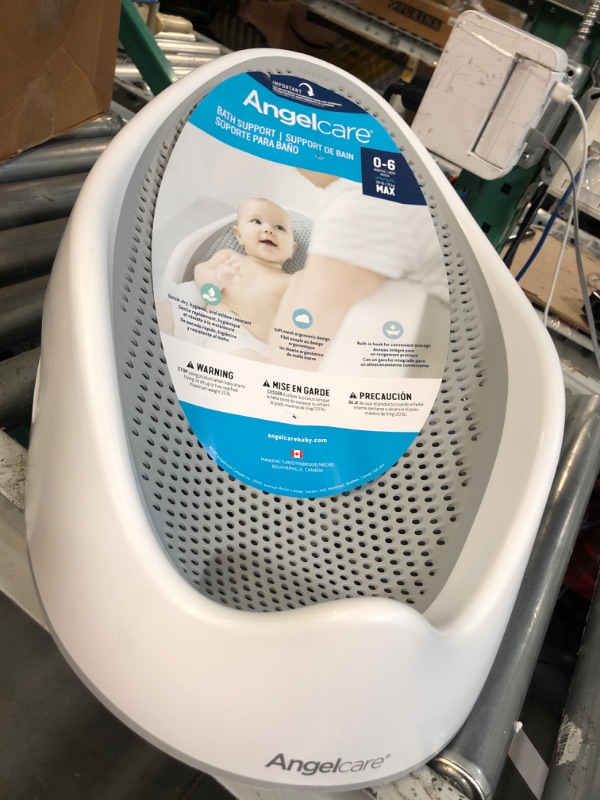 Photo 1 of Angelcare Baby Bath Support (Grey) | Ideal for Babies Less than 6 Months Old