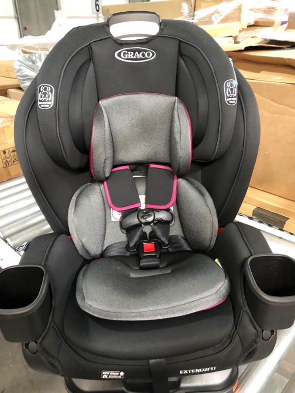 Photo 3 of 
Graco Extend2Fit Convertible Car Seat, Ride Rear Facing Longer with Extend2Fit PURPLE