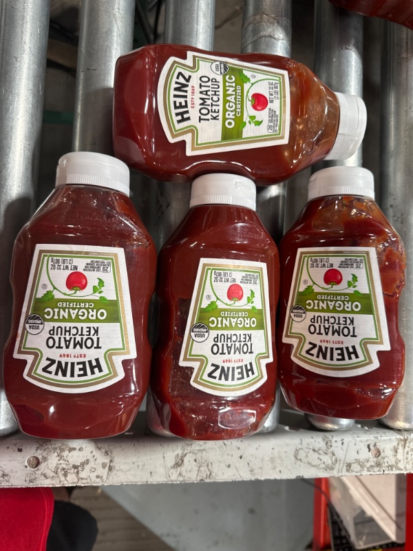 Photo 3 of (4 pack) Heinz Organic Tomato Ketchup (32 oz Bottle)