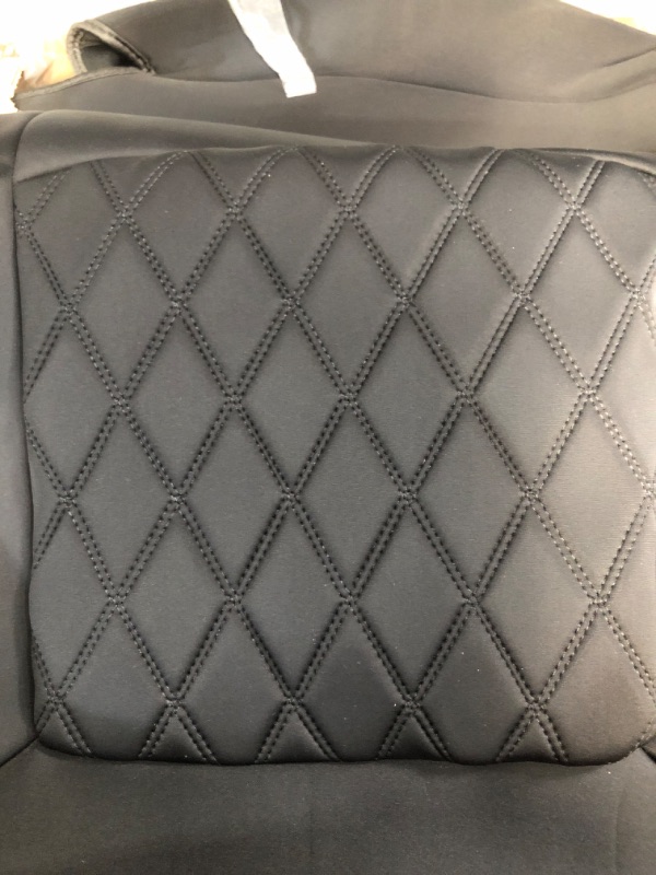 Photo 4 of FH GROUP Custom Fit Seat Covers for Tesla Model Y - Full Set