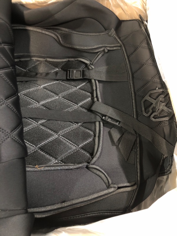 Photo 3 of FH GROUP Custom Fit Seat Covers for Tesla Model Y - Full Set