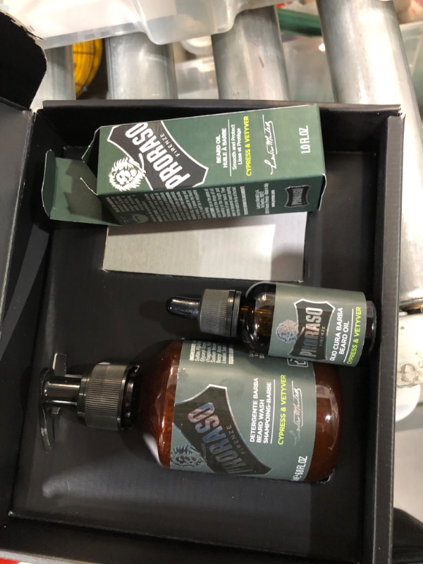 Photo 2 of *photo reference* Proraso Beard Care Kit for Men | cypress and vetyver