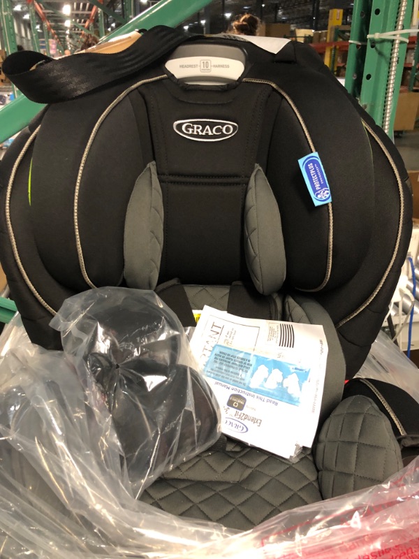 Photo 3 of Graco Extend2Fit 3 in 1 Car Seat | Ride Rear Facing Longer with Extend2Fit, featuring TrueShield Side Impact Technology, Ion , 20.75x19x24.5 Inch (Pack of 1) 3-in-1 Ion