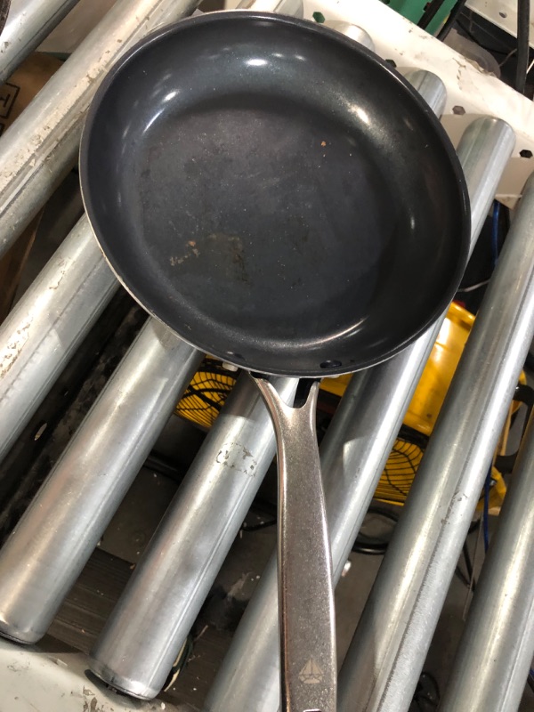 Photo 2 of (NEEDS TO BE WASHED) - OXO Good Grips Pro 10" Frying Pan Skillet, 3-Layered German Engineered Nonstick Coating, Stainless Steel Handle, Dishwasher Safe, Oven Safe, Black