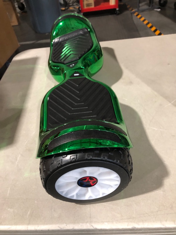 Photo 3 of **USED** HOVERSTAR Hoverboard Certified HS2.0 Flash Wheel with LED Light Self Balancing Wheel Electric Scooter Chrome Black