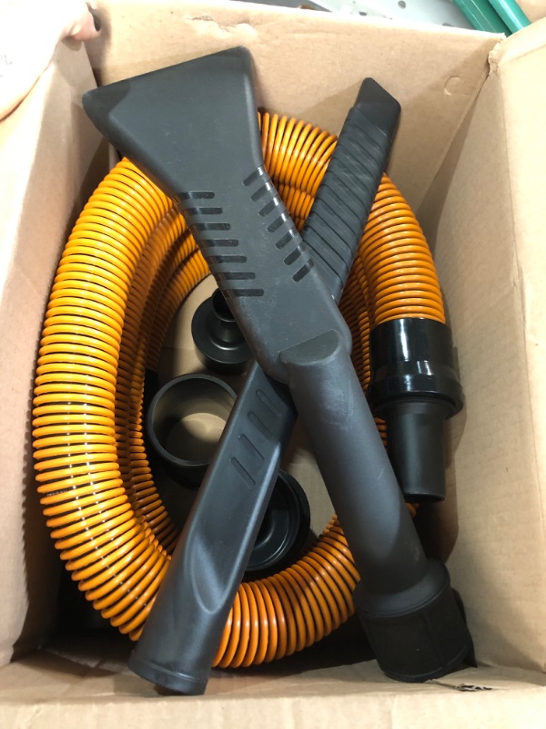 Photo 2 of * incomplete item * sold for parts *
RIDGID VT2534 7-Piece Auto Detailing Vacuum Hose Accessory Kit for 1 1/4 Inch RIDGID Vacuums