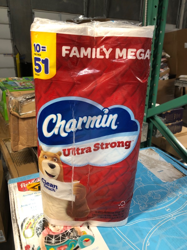 Photo 2 of Charmin Ultra Strong Clean Touch Toilet Paper, 30 Family Mega Rolls