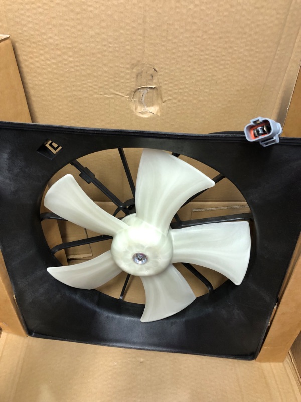 Photo 2 of New Radiator Fan Assembly Compatible With Honda Civic 