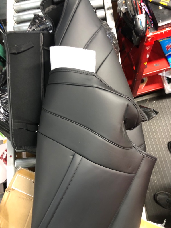 Photo 1 of BASENOR Tesla Model 3 Model Y Model S Model X Leather Seat Back