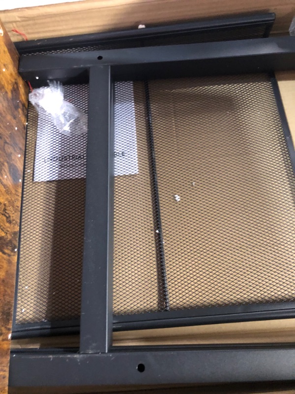 Photo 1 of **MISSING PIECES**SEE NOTES**
Lamerge Nightstand, Wooden Square End Table, 