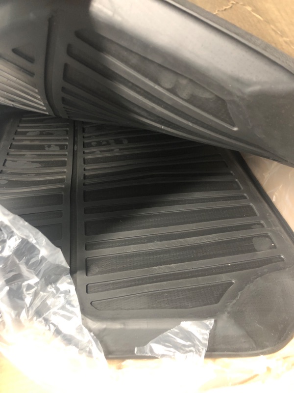 Photo 3 of BestEvMod for Rivian R1T R1S All-Weather Front Trunk Mat TPE Material Rubber Cargo Liner Compatible 